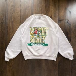 1980S Wright State University College Varsity Raiders Sweatshirt